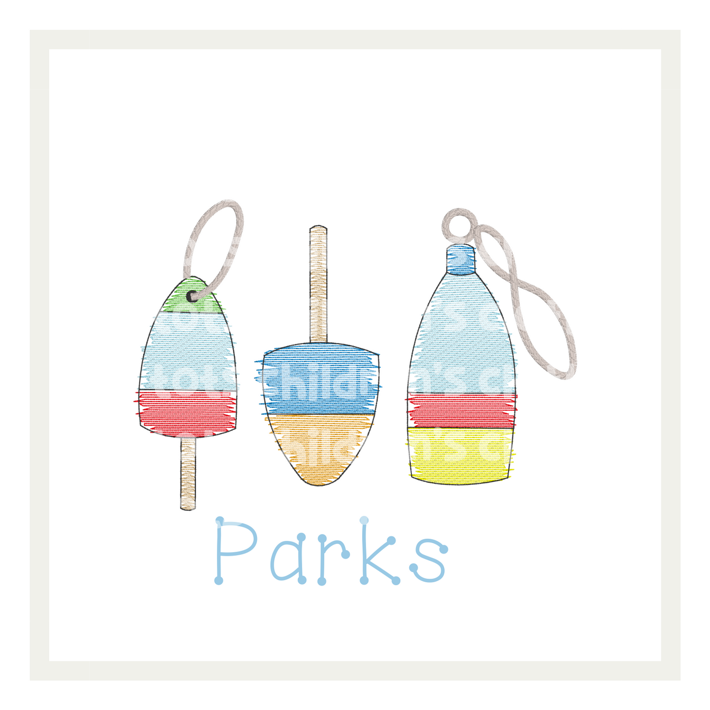 Buoy Trio (girl & boy options)
