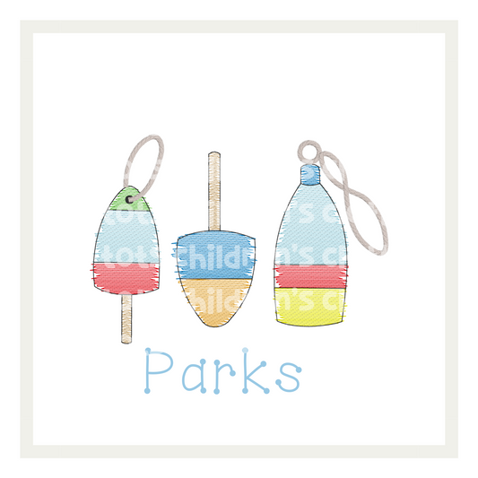 Buoy Trio (girl & boy options)