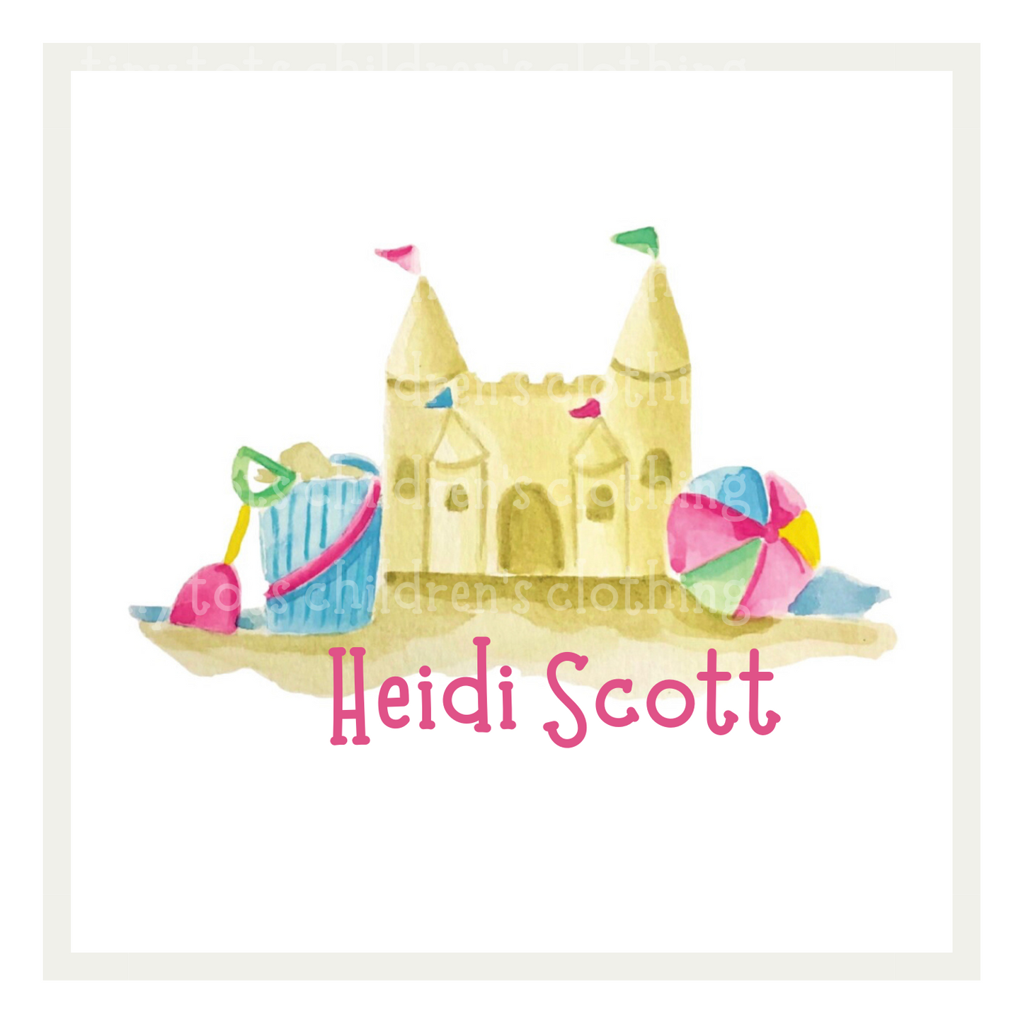 Sandcastles & Beach Balls