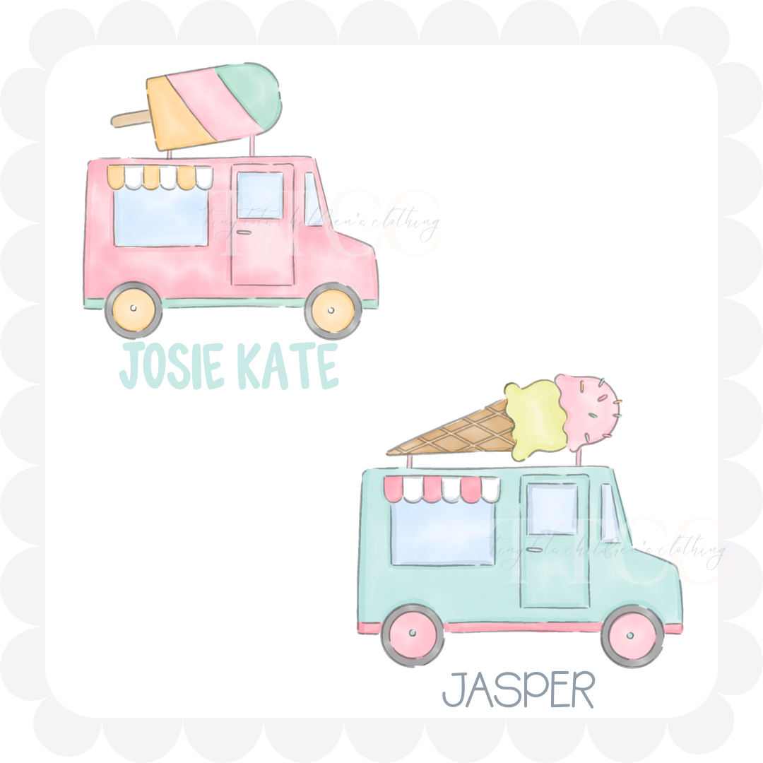 Here Comes the Icecream Truck!