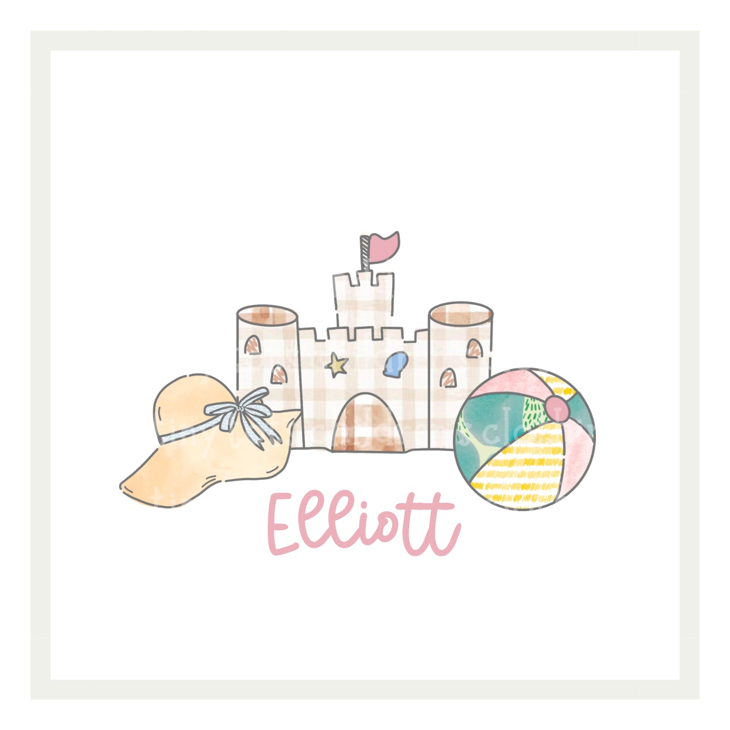 Beach Kids (boy + girl options)