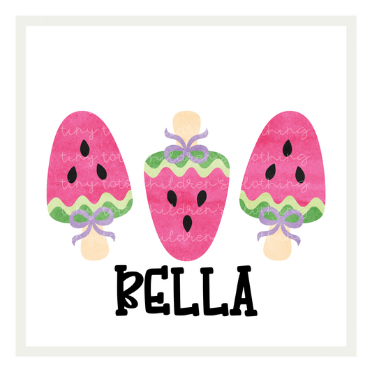 Watermelon Popsicles