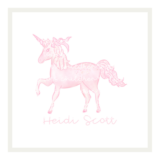 Heidi's Pink Unicorn