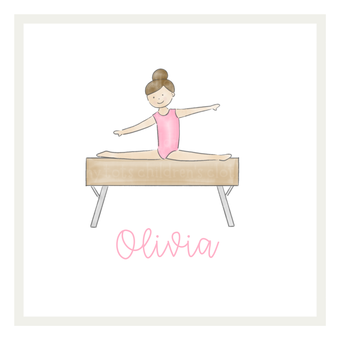 Balance Beam Girly