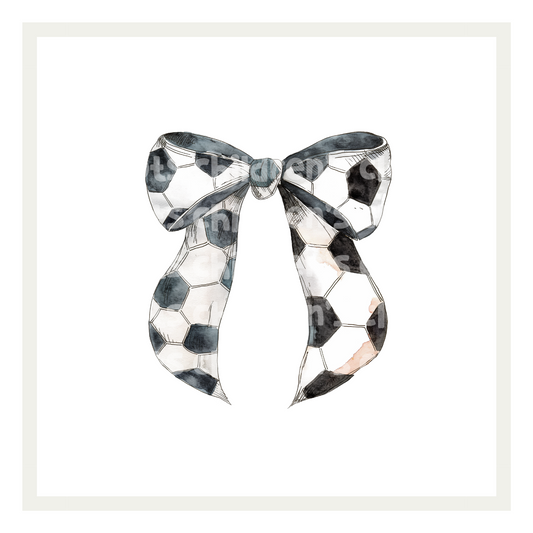 Oversized Soccer Bow
