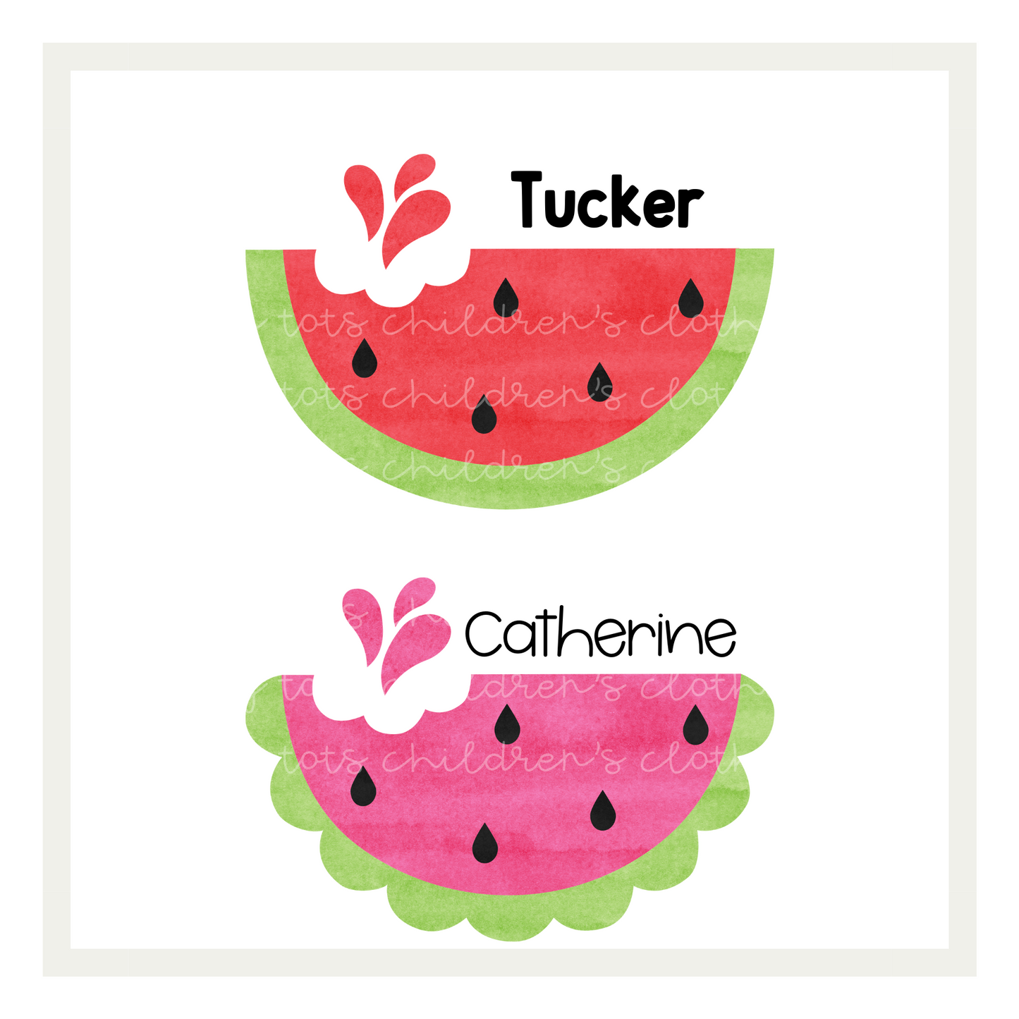 Watercolor Watermelon