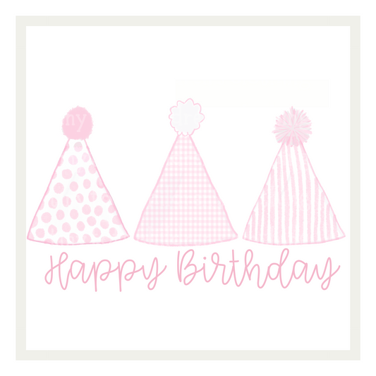 Birthday Hats - Pink