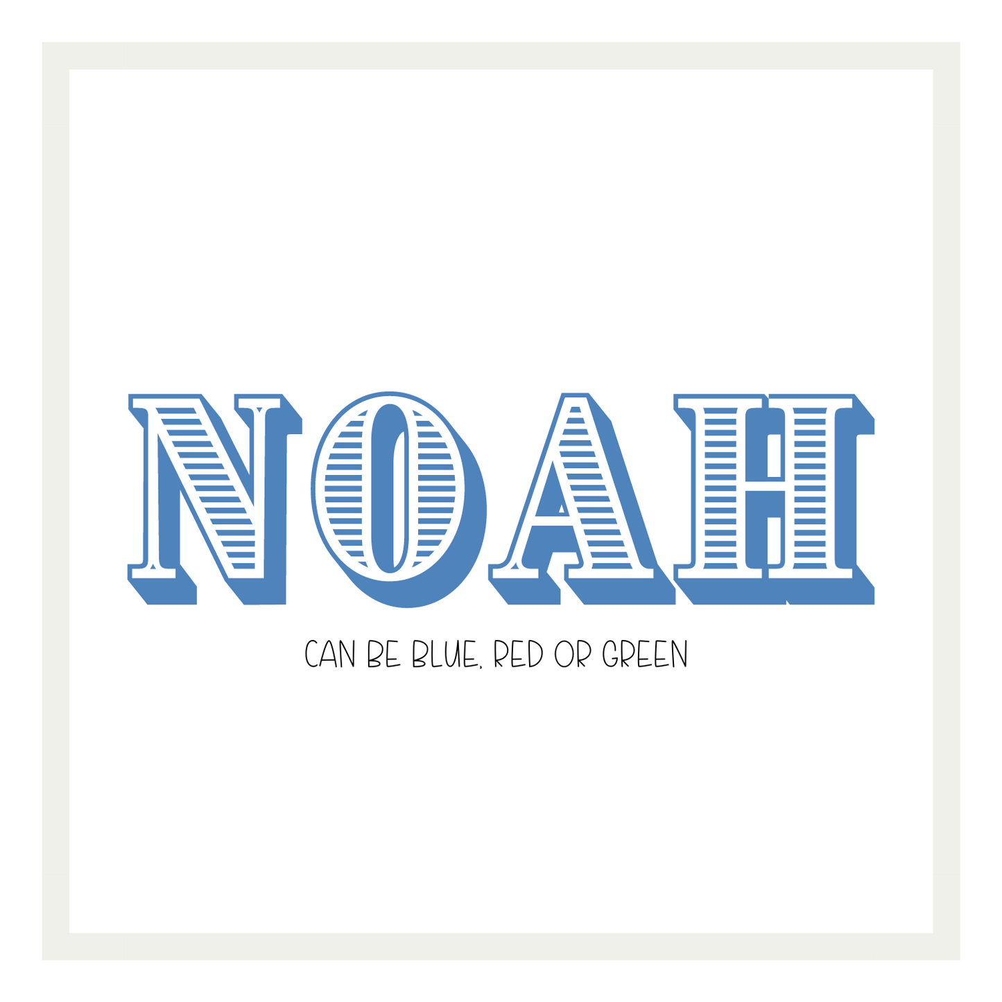 Shadow Serif Name Design