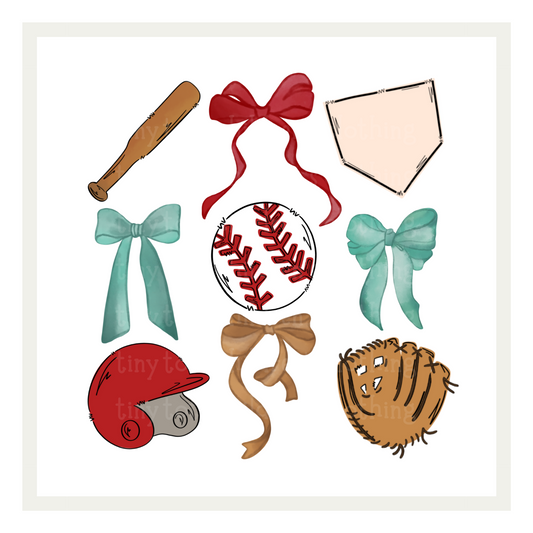 Baseballs & Bows