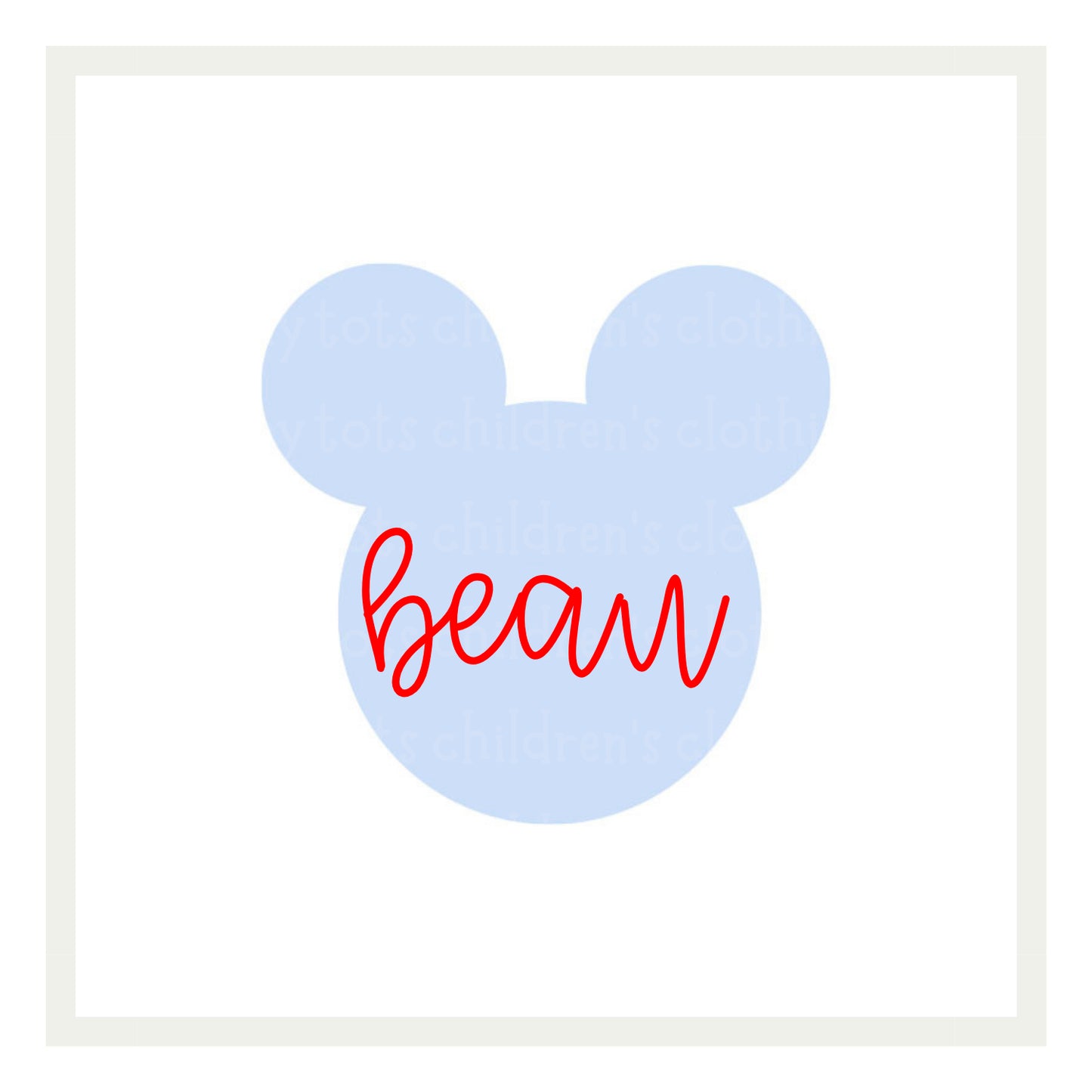 Boy Mouse Ears