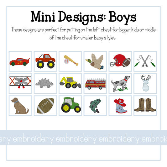 Mini Designs: Boys - EMB