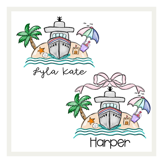 Summertime Cruiseship Kids