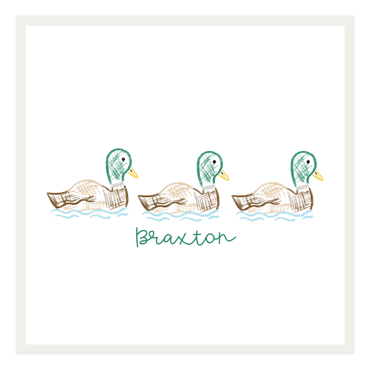 Sketchy Duck Trio