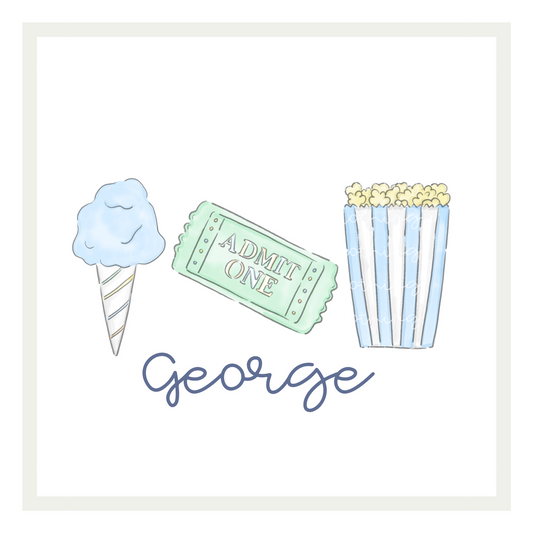 Green/Blue Circus Collection