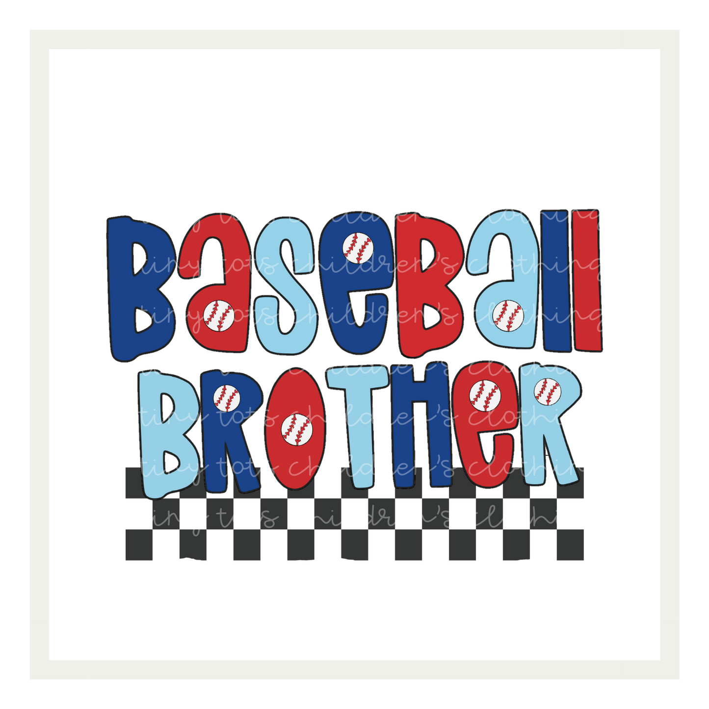 Baseball Brother Grid
