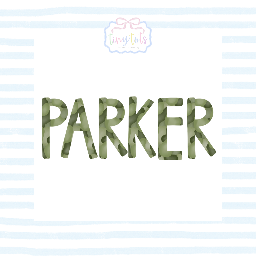 Camo Name Design