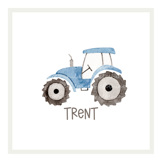 Blue Tractor