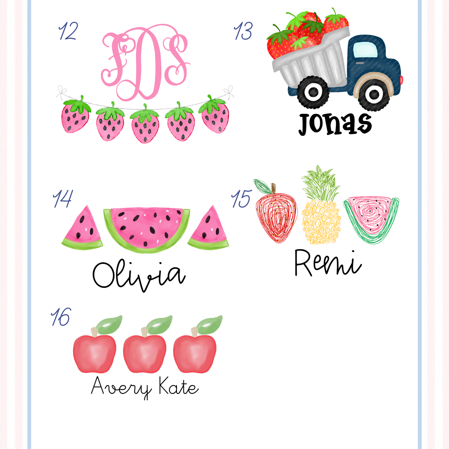 Watermelon & Strawberry - Collection