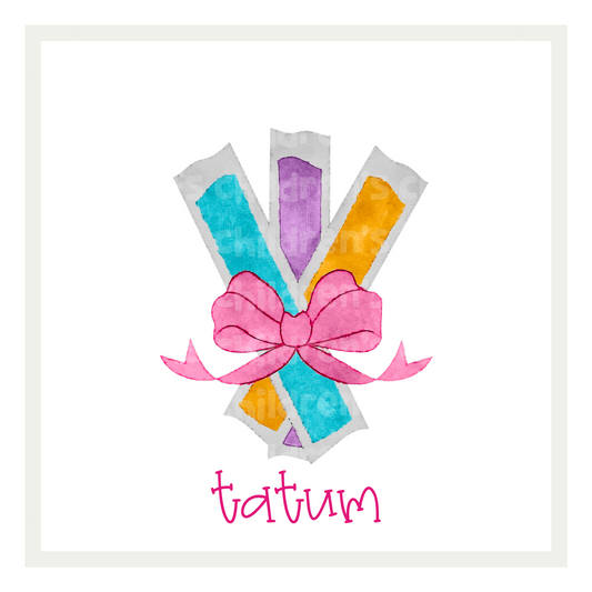 Plastic Pops with Bows