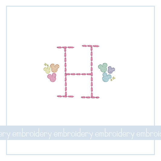 Mouse Head Mono - EMB