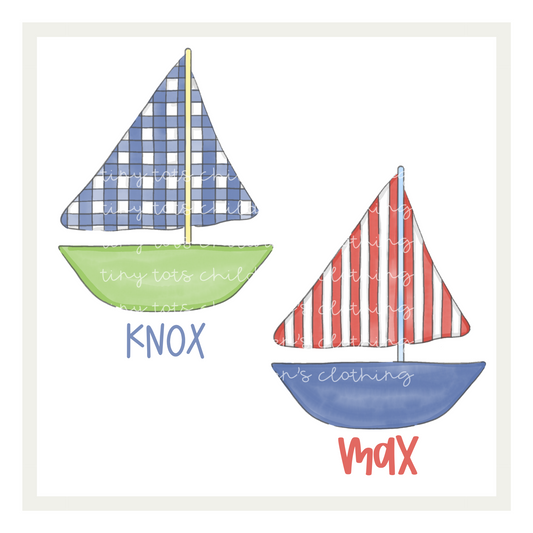 Watercolor Sailboats