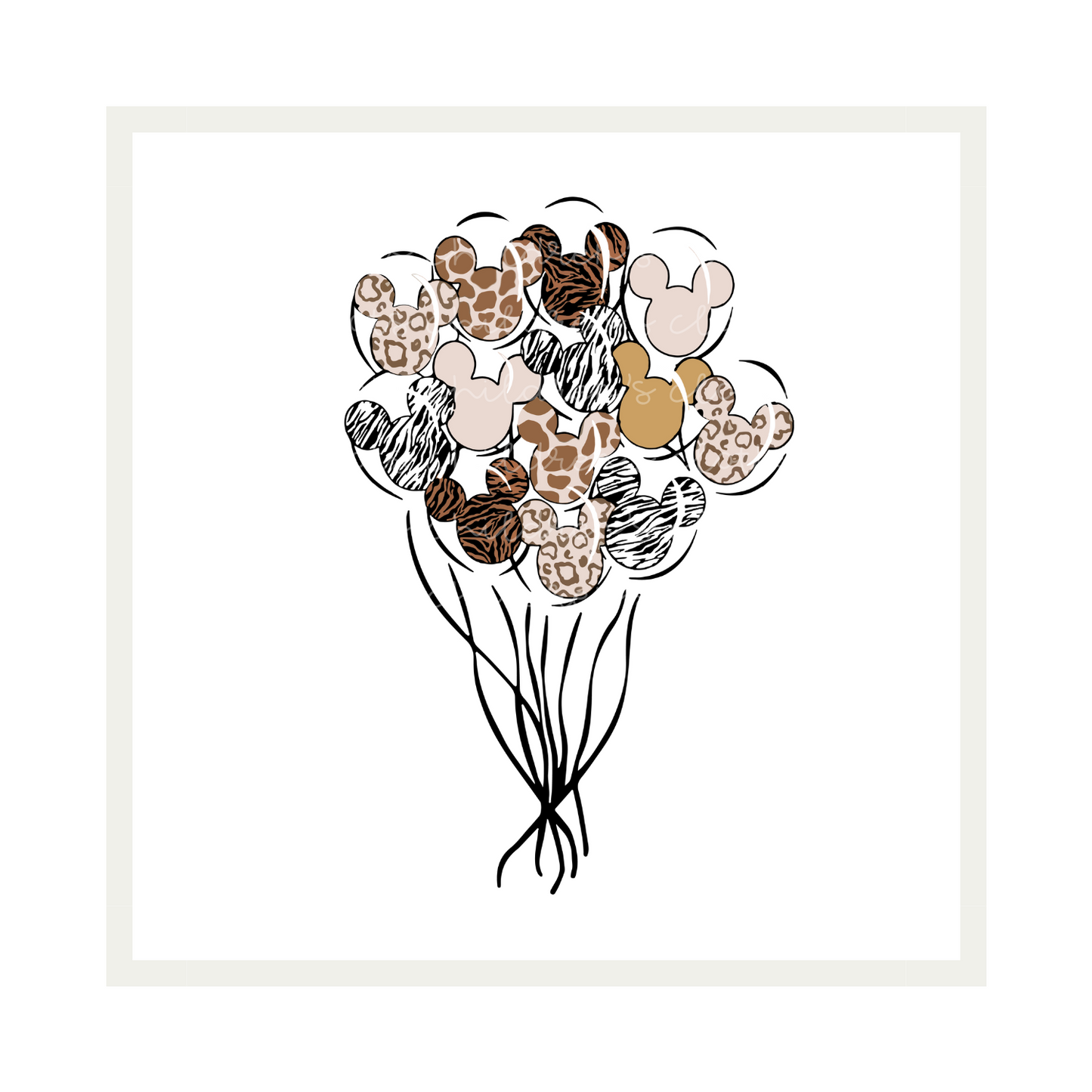 Animal Print Balloons