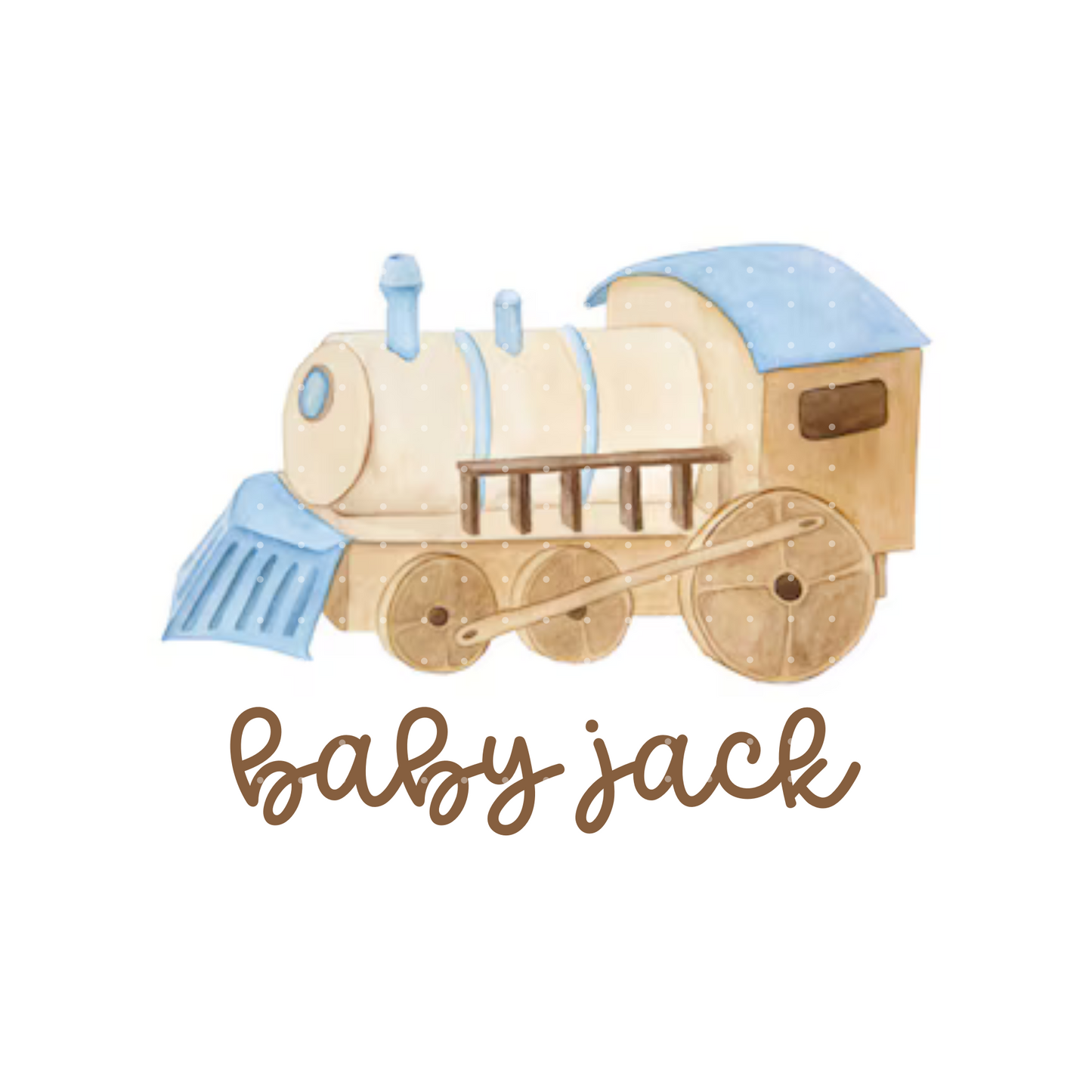 wooden train toy