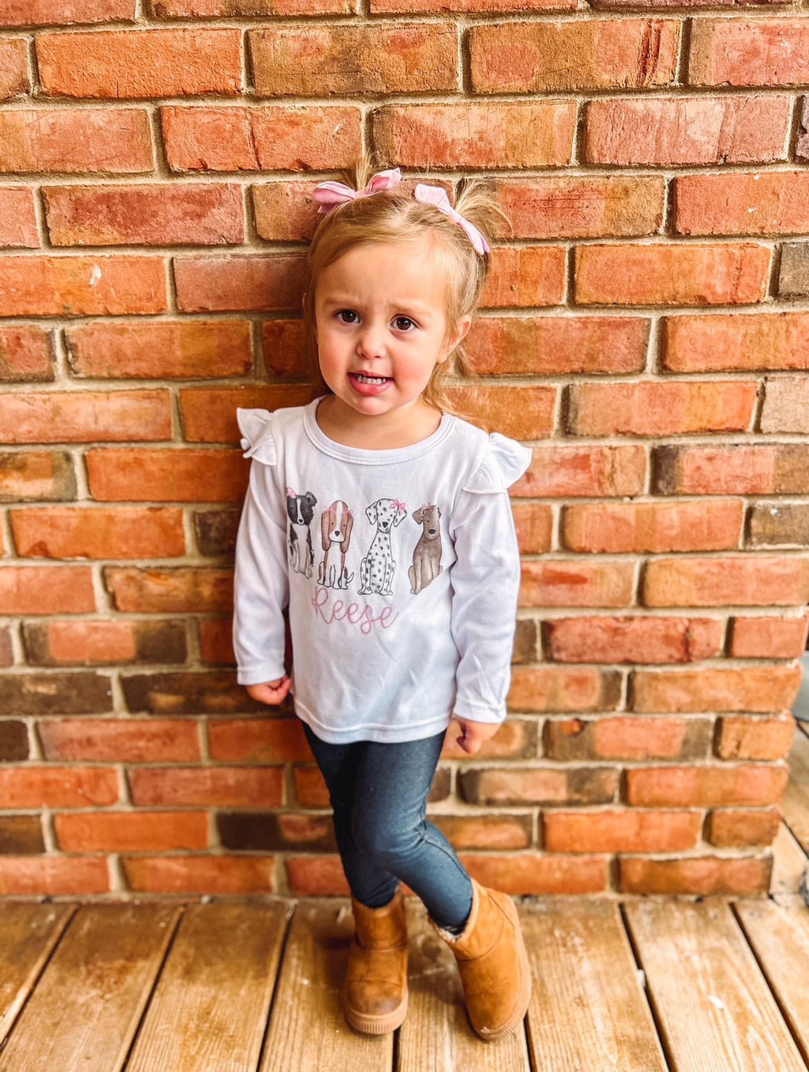 Birthday Dogs with Bows