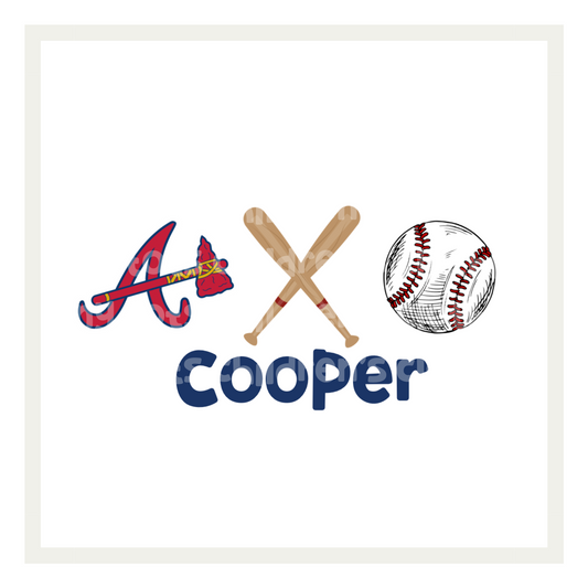 Braves Baseball Trio