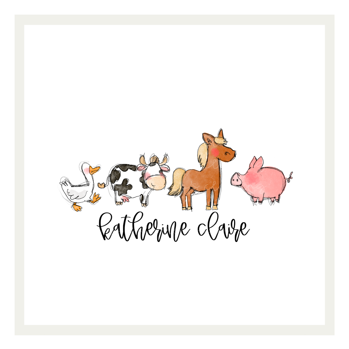 Katherine's Animals
