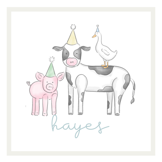 Farm Birthday Party Collection