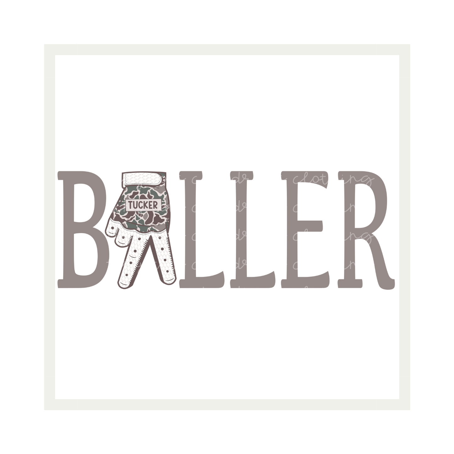 Baller Glove Camo