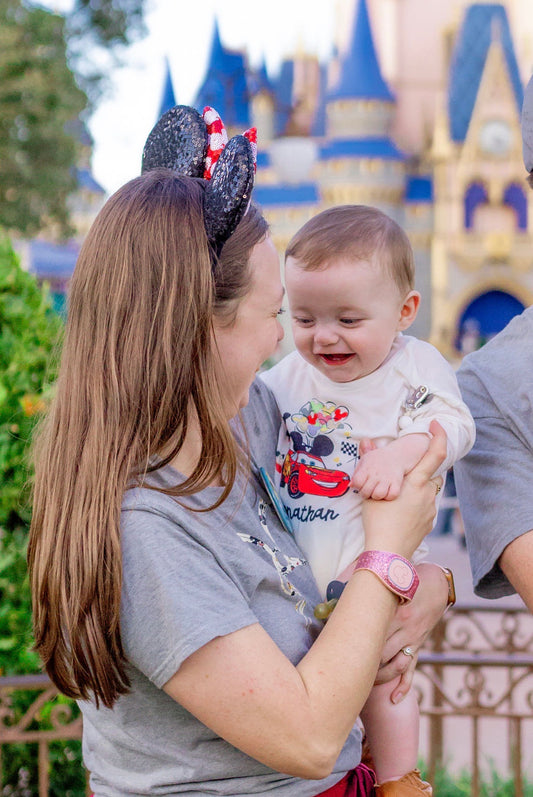 Red Race Car & Balloons