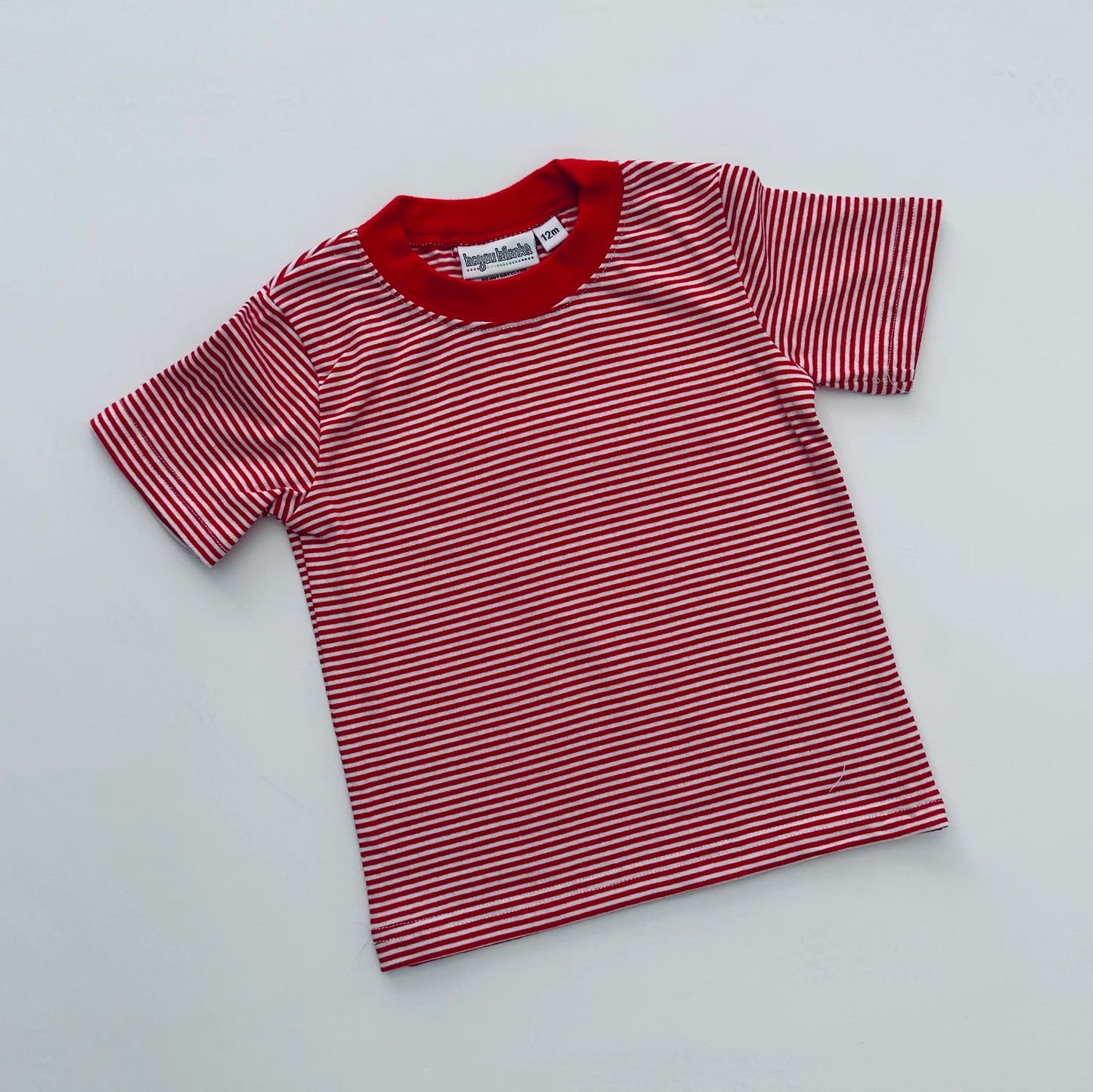Red Stripe Knit Blanks
