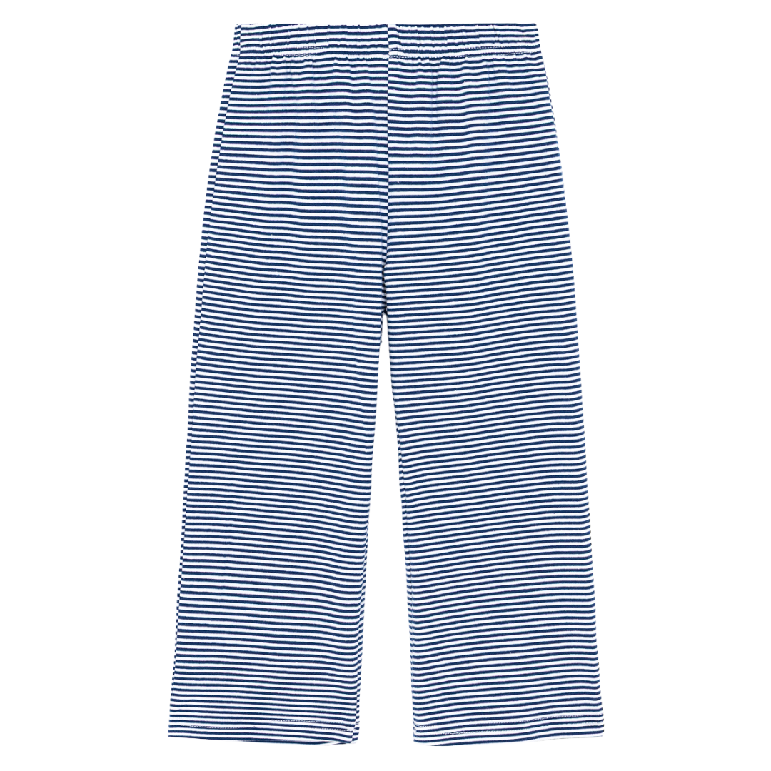 Unisex knit stripe pants