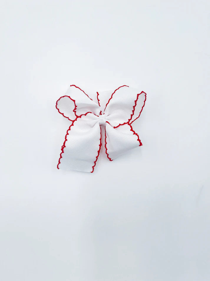 Grosgrain Moonstitch Bows