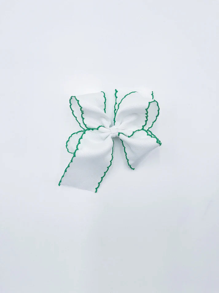 Grosgrain Moonstitch Bows