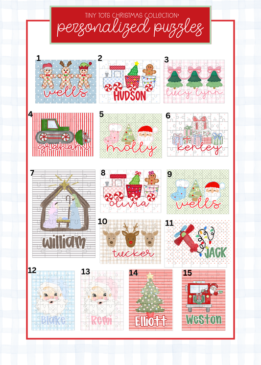 TTCC Christmas: Personalized Puzzles