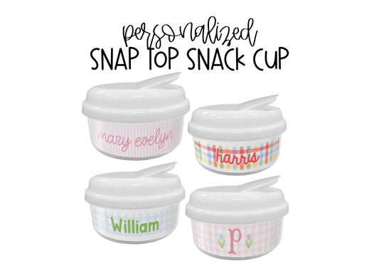 Snap Lid Snack Cup