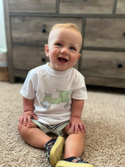 Green & Blue: Tractor