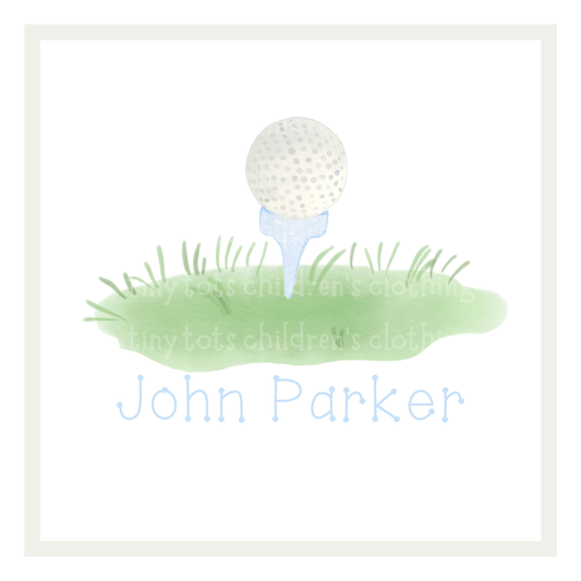 18th Hole (pink or blue)