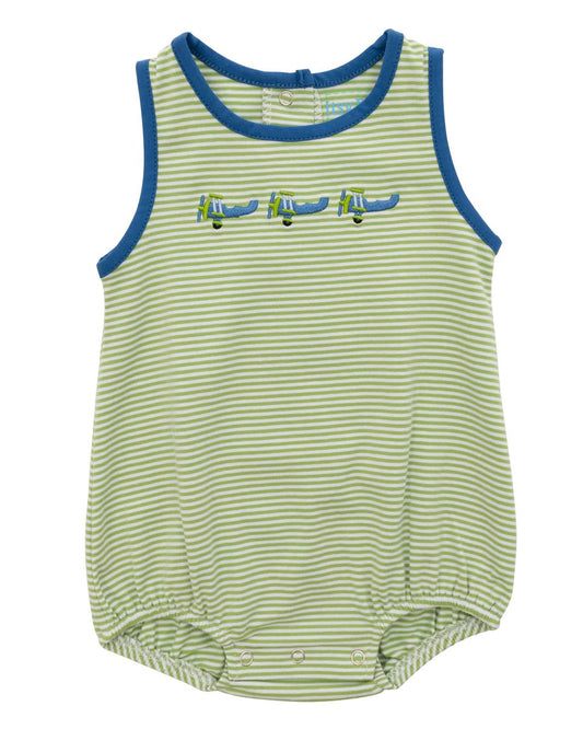 Knit Stripe Airplane Bubble