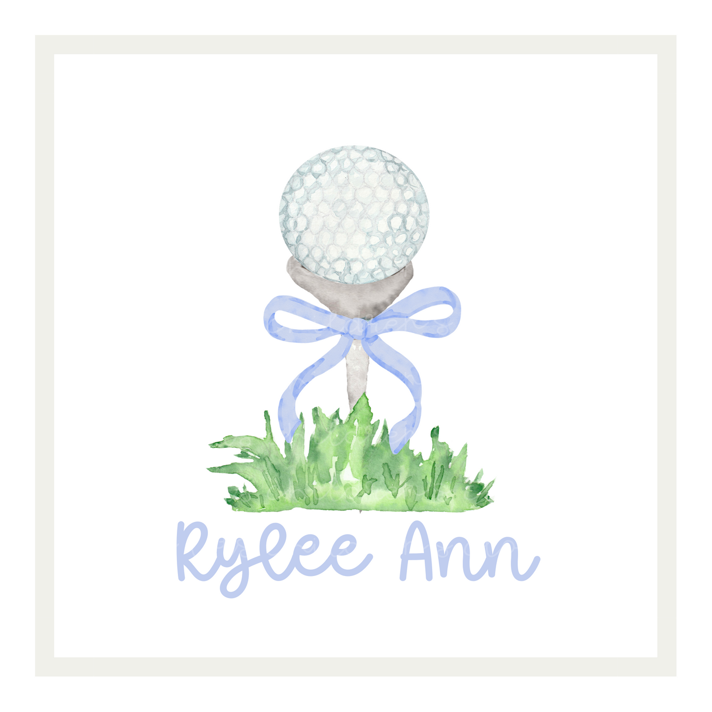 Blue Golf Girly