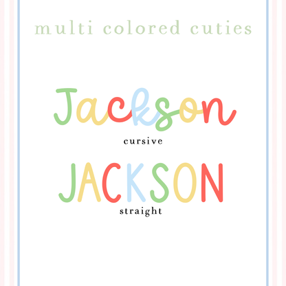 Sublimation Name Designs