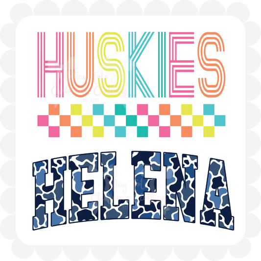 Helena Huskies Retro/Camo
