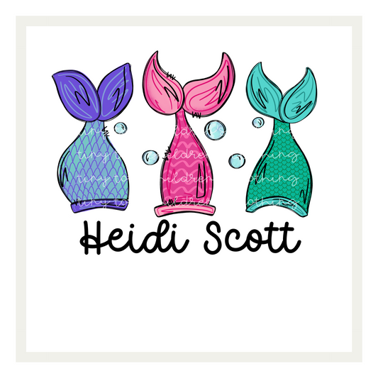 Bold Mermaid Trio