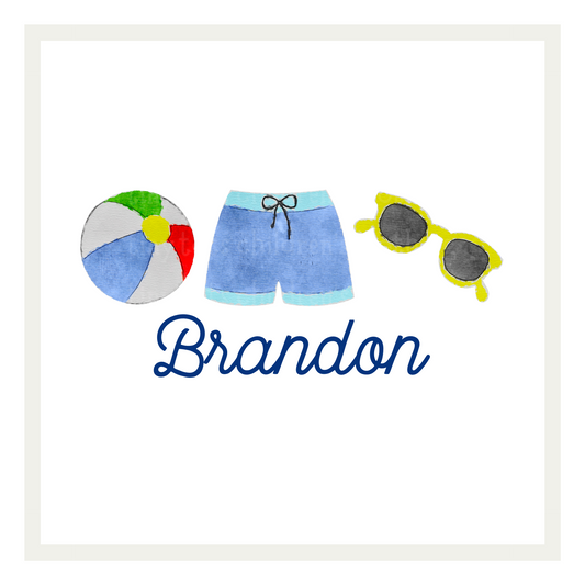 Ball, Trunks & Glasses