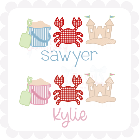 Seaside Sweet Trio