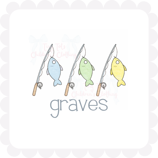 Fishing Pole Trio