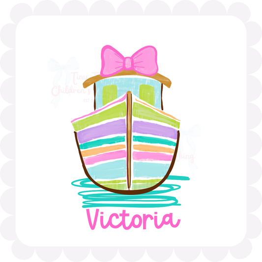 Girly Boat + Bow
